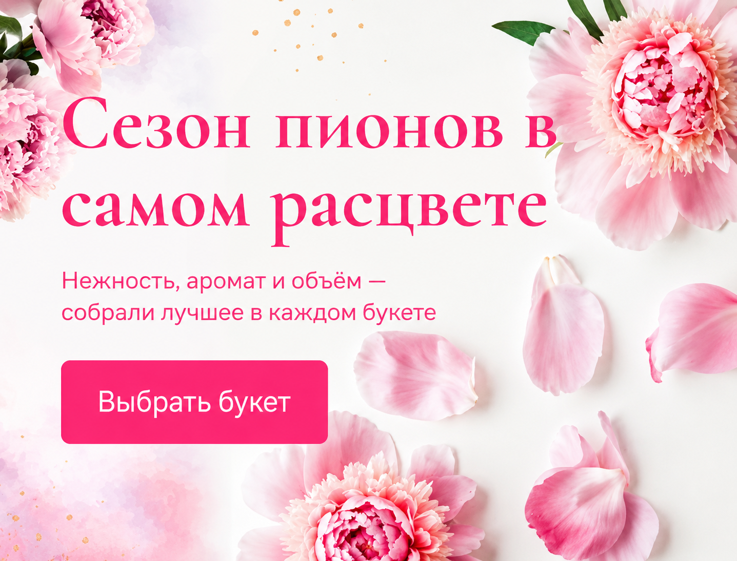 Пионы