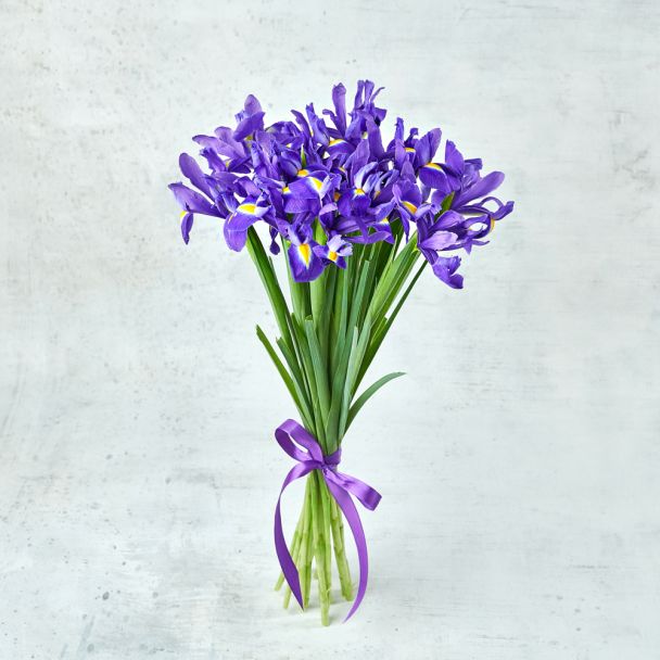 Букет из 9 ирисов
